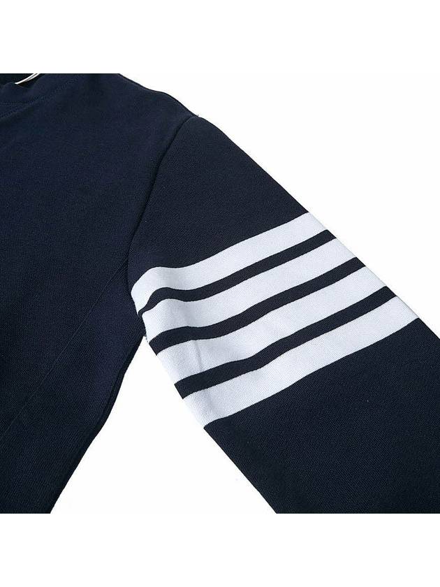 4 Bar Loopback Jersey Sweatshirt Navy - THOM BROWNE - BALAAN 7