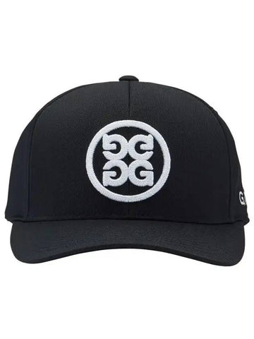 Circle GS Stretch Twill Golf Ball Cap Black - G/FORE - BALAAN 1