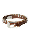 Claw Hazel Bridle Leather Belt Brown - OUR LEGACY - BALAAN 2