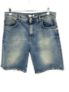 White logo denim jean shorts short pants NUS21604 - IH NOM UH NIT - BALAAN 3