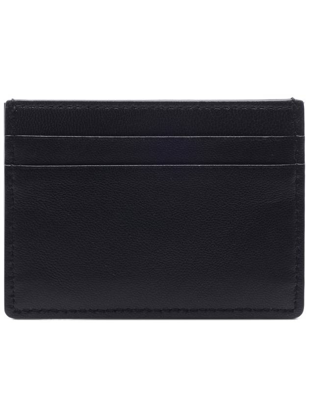 Toile Iconographe Jacquard Card Wallet Navy Black - VALENTINO - BALAAN 5