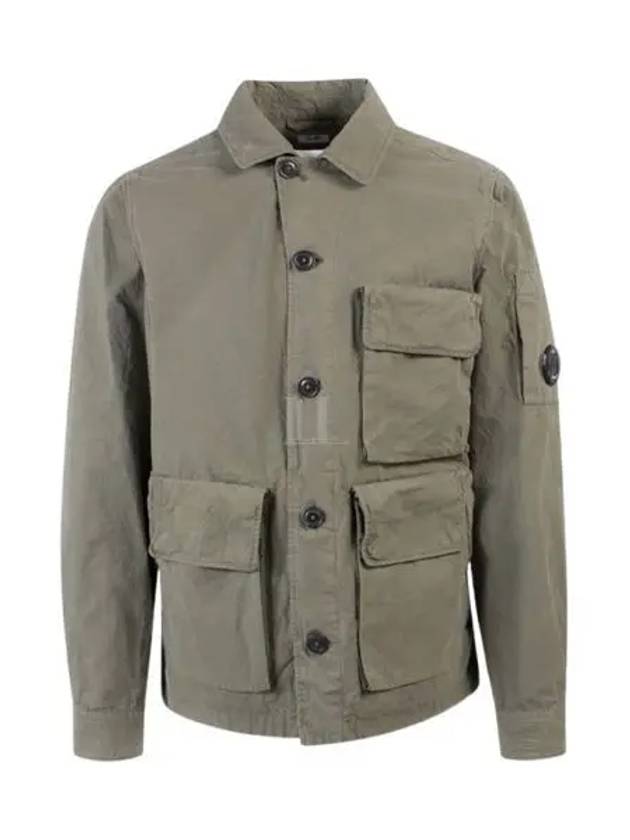 Microreps Diamond Peach Jacket Green - CP COMPANY - BALAAN 2