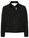 RWB Stripe Zip Pocket Detail Zip Up Jacket Black - THOM BROWNE - BALAAN 2