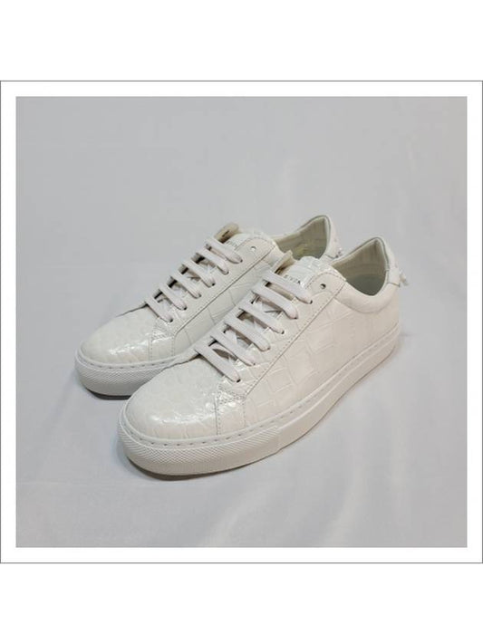 Crocodile Urban Low Top Sneakers White - GIVENCHY - BALAAN 2
