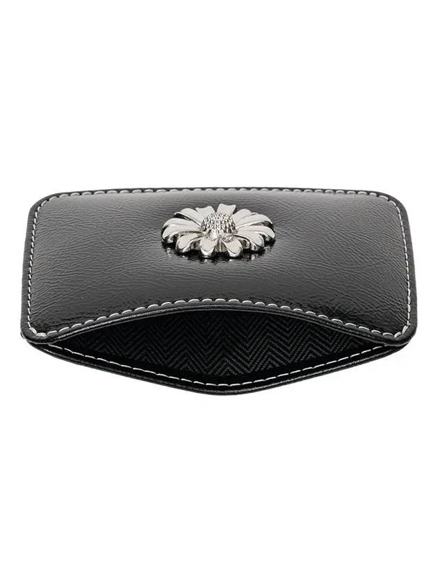 Daisy Slim Mini Card Wallet Black - LE MASQUE - BALAAN 6