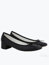 Women's Camille Middle Pumps Shoes Matte Black - REPETTO - BALAAN 2