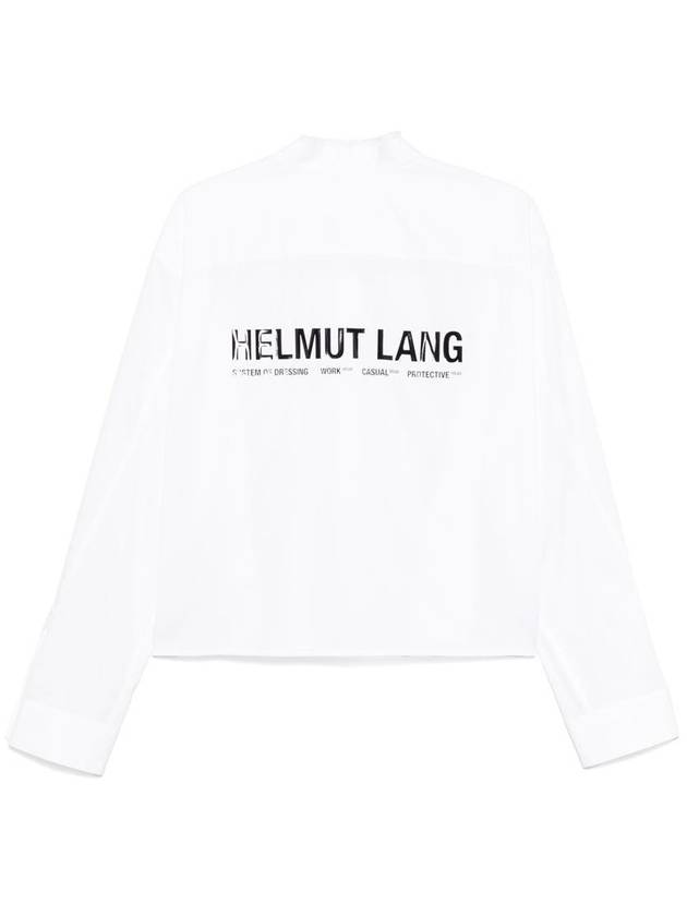 Helmut Lang Crop Apex Ov Sh.Sft Clothing - HELMUT LANG - BALAAN 2