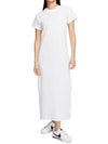 Up In Air Long Dress White - NIKE - BALAAN 1