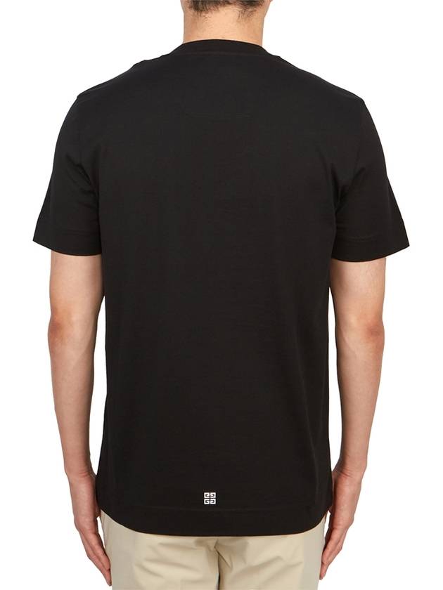 Star Logo Short Sleeve T-Shirt Black - GIVENCHY - BALAAN 4