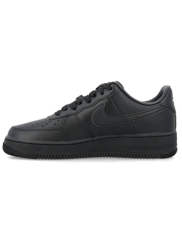 Men's Air Force 1 07 Fresh Low Top Sneakers Black - NIKE - BALAAN 4