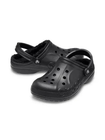 BAYA LINED CLOG BLACK 23FUCL205969 - CROCS - BALAAN 1