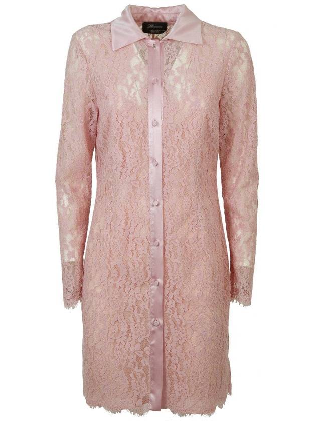 Blumarine Lace Chemiser Dress Clothing - BLUMARINE - BALAAN 1