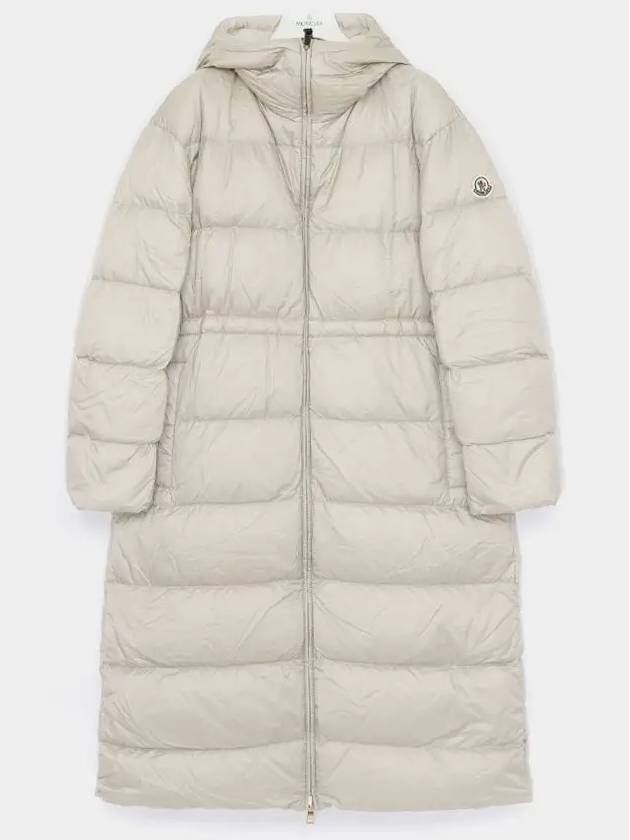 Boulogne patch logo reversible long padded women s jacket 1C00026 595FE 268 - MONCLER - BALAAN 1