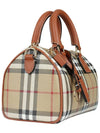 Check Bowling Tote Bag Mini 8071357 - BURBERRY - BALAAN 4