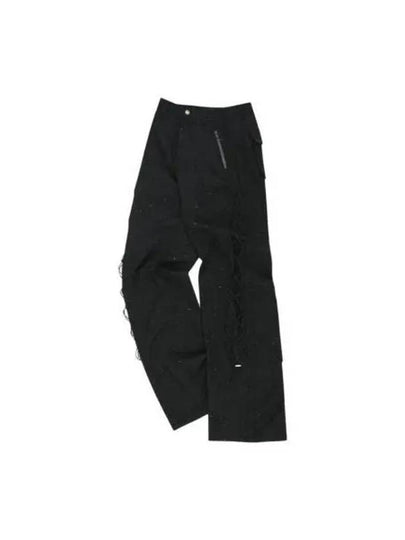 Nap Wool Lace-Up Wide Pants Black - ANDERSSON BELL - BALAAN 2