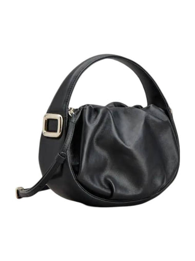 Hobo Viv' Choc Royal Mini Leather Tote Bag Black - ROGER VIVIER - BALAAN 1