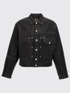 Logo Denim Jacket Black - GIVENCHY - BALAAN 2