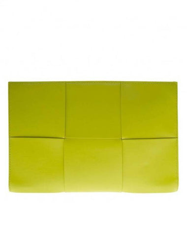 Intrecciato Arco Clutch Bag Kiwi - BOTTEGA VENETA - BALAAN 1