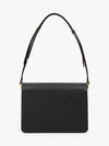 Saffiano Trunk Medium Shoulder Bag Black - MARNI - BALAAN 4