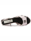 CC logo printed lambskin sandals G38976 - CHANEL - BALAAN 6