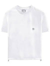 Cotton String Round Short Sleeve T-Shirt White - WOOYOUNGMI - BALAAN 2