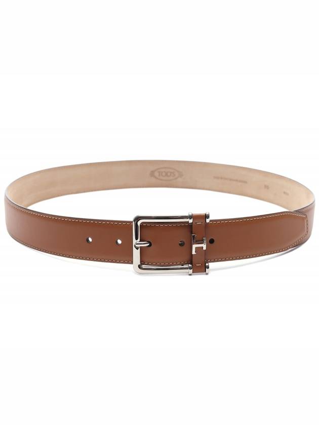 Logo decorated buckle belt XCMCQS50100QNT - TOD'S - BALAAN 5