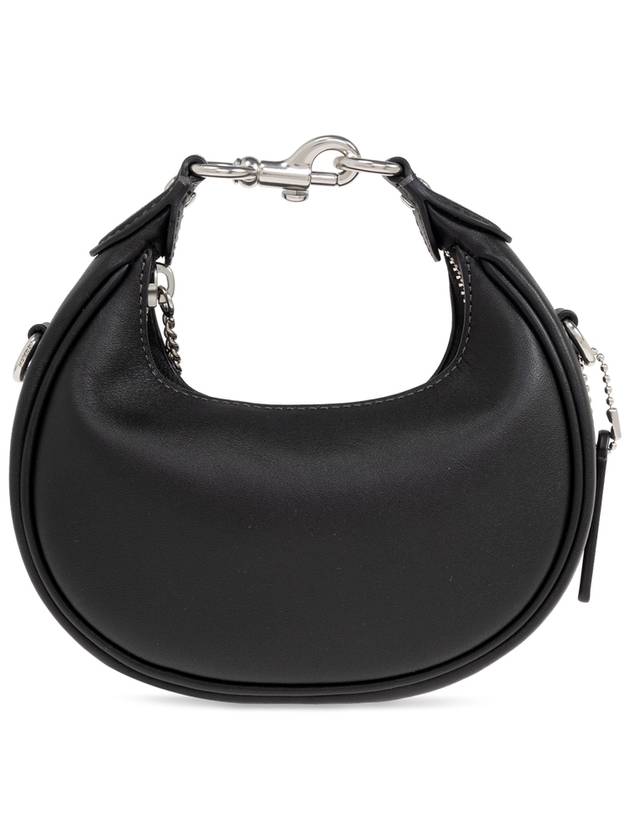 Jonie Fine Grain Leather Shoulder Bag Black - COACH - BALAAN 4