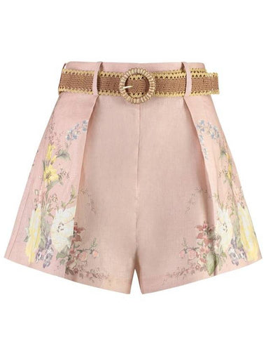 Zimmermann Waverly Printed Linen Shorts - ZIMMERMANN - BALAAN 1