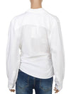 Le Chemise Bahia Tied Sash Shirt White - JACQUEMUS - BALAAN 7