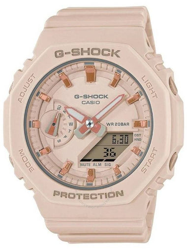 Casio G-Shock Alarm World Time Quartz Analog-Digital Ladies Watch GMA-S2100-4A - CASIO - BALAAN 1