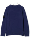 Kids Wappen Crew Neck Knit 7516506A1 V0028 - STONE ISLAND - BALAAN 3