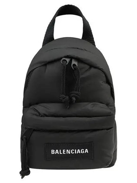 Explorer Logo Patch Cross Back Black - BALENCIAGA - BALAAN 2