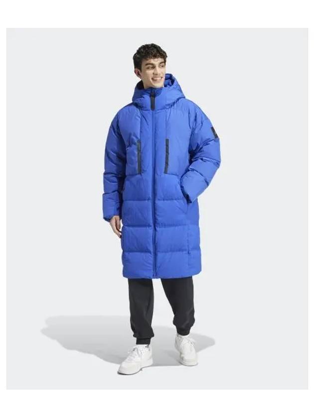 adidas My Shelter Down Parka Lucid Blue JG1530 - ADIDAS - BALAAN 1