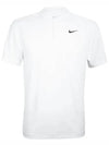 Men's Dri Fit Tennis Blade Polo Short Sleeve T-Shirt White - NIKE - BALAAN 2