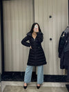 Moncler Down Coat Flammette Women s Black - MONCLER - BALAAN 4