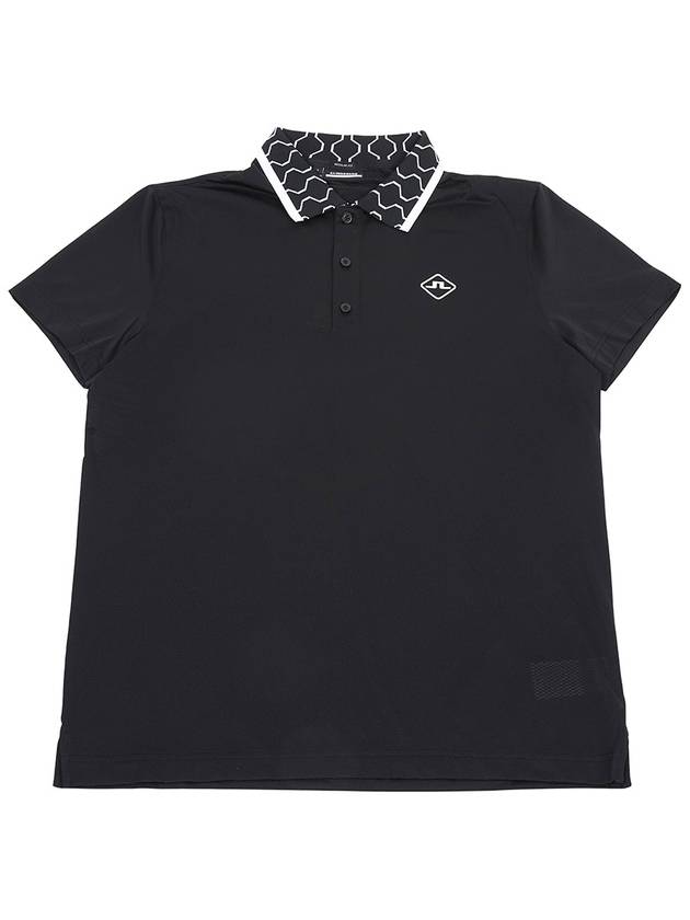 Glen Regular Fit PK Shirt Black - J.LINDEBERG - BALAAN 2