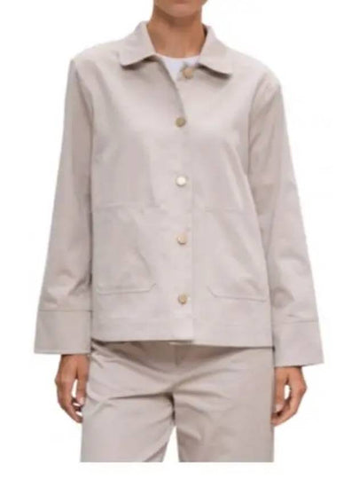 Adelfi Cotton Jacket Grey - MAX MARA - BALAAN 2