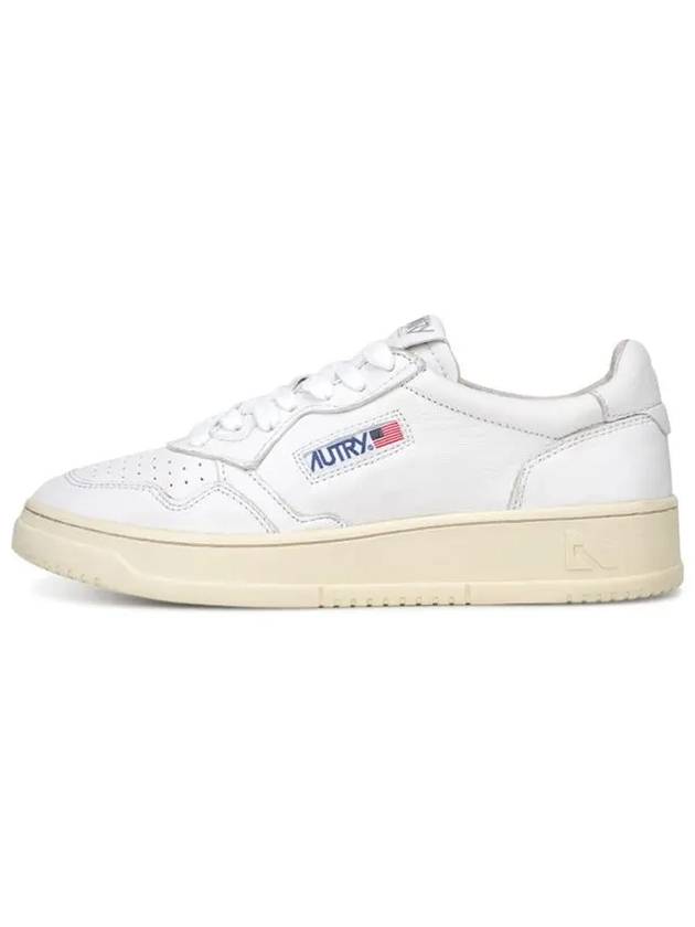 Medalist Goatskin Low Top Sneakers White - AUTRY - BALAAN 2