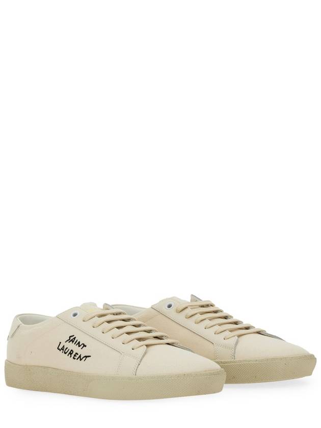 Court Classic SL/06 Sneakers Cream - SAINT LAURENT - BALAAN 5