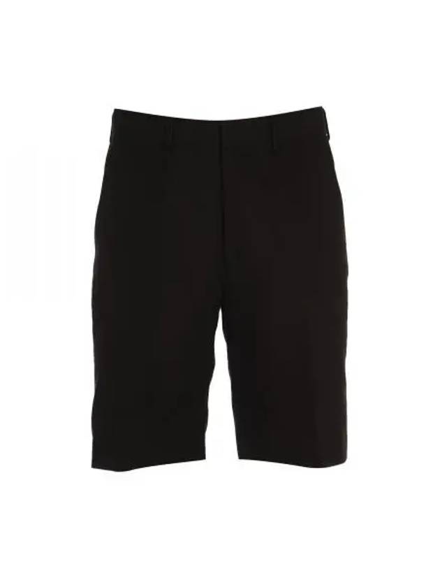 IDomestic shippingI 24 HARD TWIST FINX LINEN CHINO SHORTS BLACK A24SP02LB fins kr 204849 - AURALEE - BALAAN 1