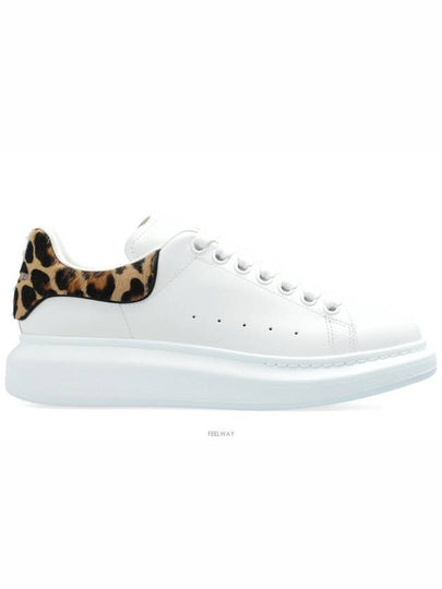 Leopard Tab Low Top Sneakers White - ALEXANDER MCQUEEN - BALAAN 2