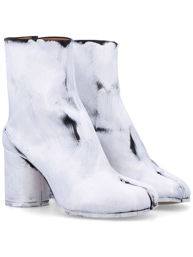 Paint Tabi Ankle Middle Boots White - MAISON MARGIELA - BALAAN 3