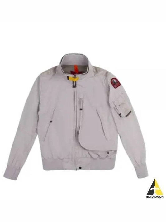 FIRE SPRING PMJCKMA02 771 Windbreaker Jacket Light Gray - PARAJUMPERS - BALAAN 1