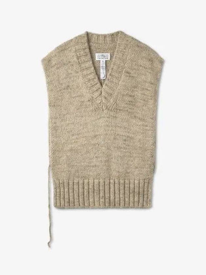 Botanical Dye Knit Vest Beige - MAISON MARGIELA - BALAAN 2