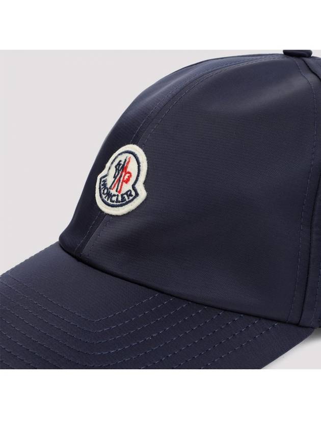 Logo Patch Ball Cap Navy - MONCLER - BALAAN 6