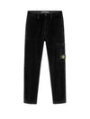 Stone Island Straight Pants 811532604V0029 Black - STONE ISLAND - BALAAN 2