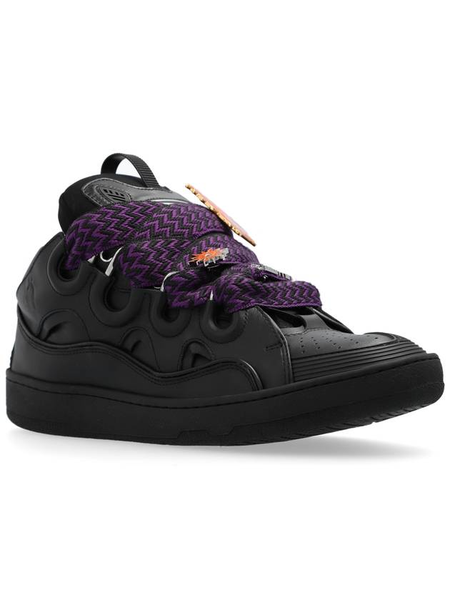 Curve Leather Sneakers FMSKRK11PINSP24 - LANVIN - BALAAN 5