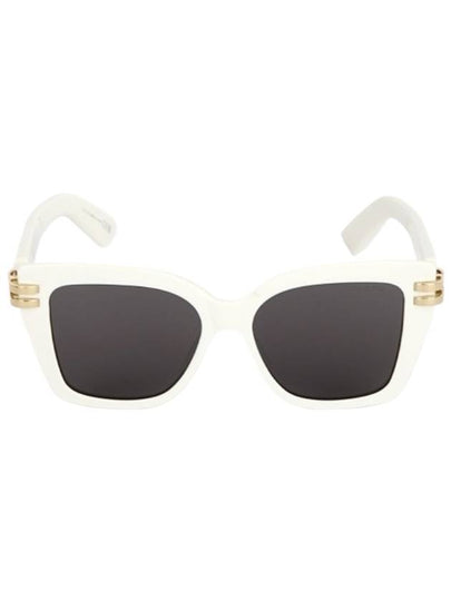 Shiny Gradient Square Sunglasses Ivory - DIOR - BALAAN 2