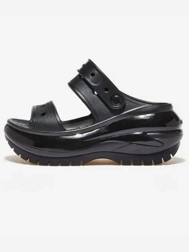 Classic Mega Crush Sandals BLACK - CROCS - BALAAN 1