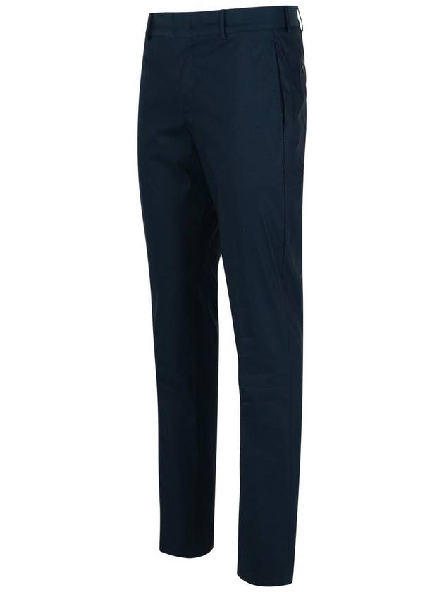 Pt01 'Epsilo' Navy Polyester Blend Pants - PT01 - BALAAN 2